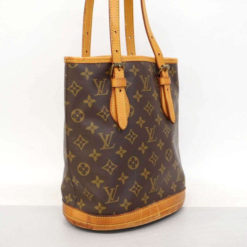 LOUIS VUITTON Authentic Brown Monogram Tote Bag - Picture 2 of 14